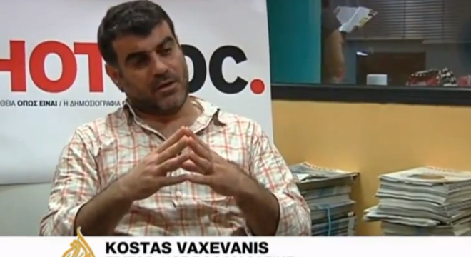 Βαξεβάνης: Το “Documento” παραμένει δημοσιογραφική και κοινωνική ανάγκη