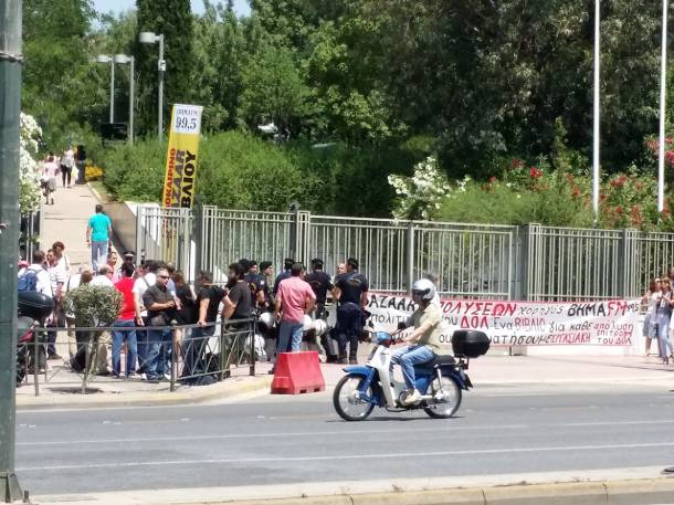 Παρέβαση απολυμένων του ΔΟΛ στο Μέγαρο Μουσικής