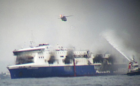 Παρακολούθησαν την τραγωδία στο Norman Atlantic από το MEGA