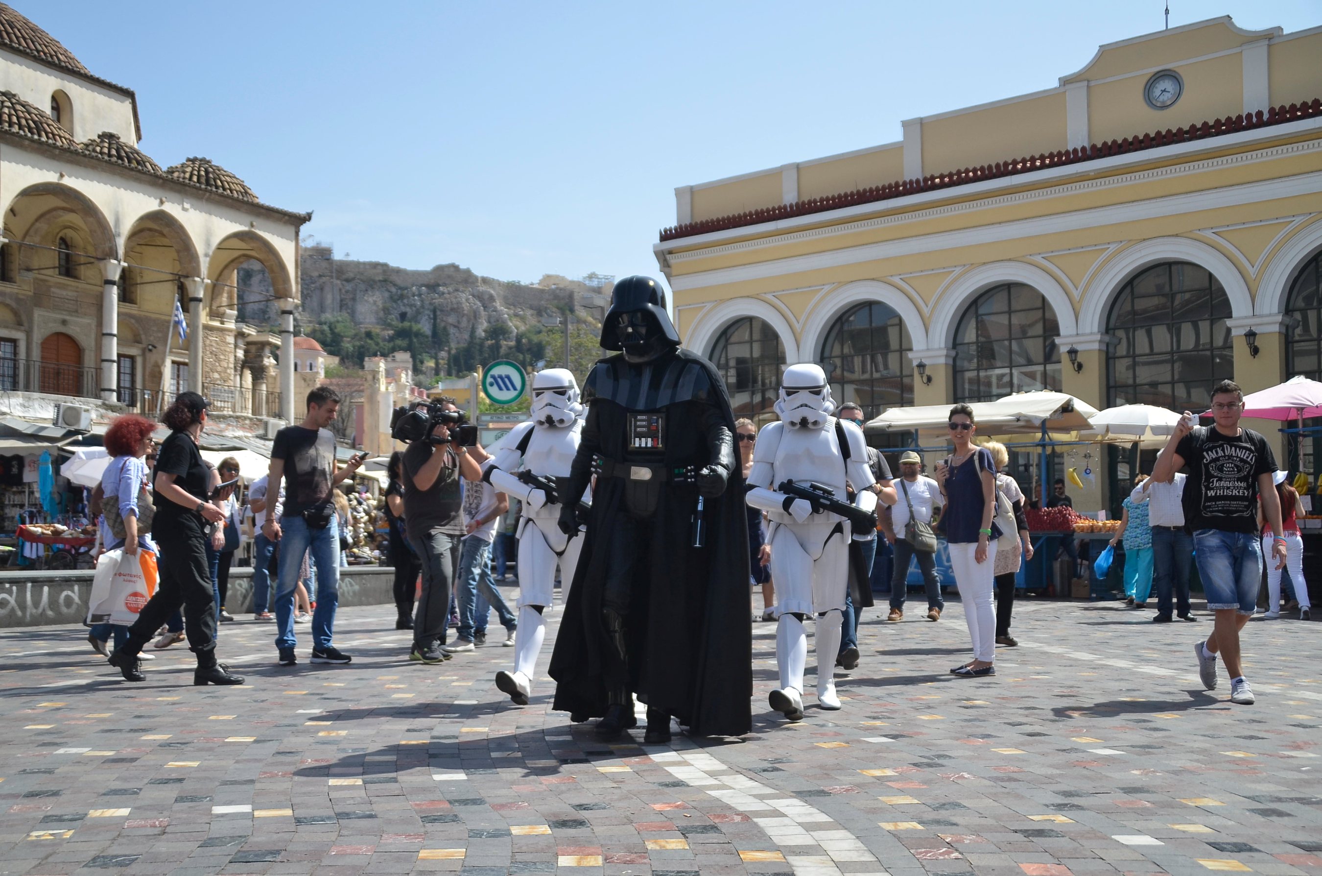 Star Wars… απόβαση στο κέντρο της Αθήνας!