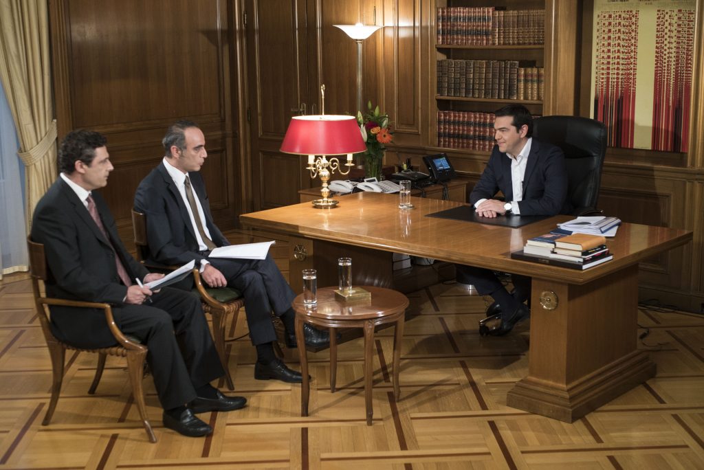 ΕΡΤ-1 συνέντευξη Τσίπρα-