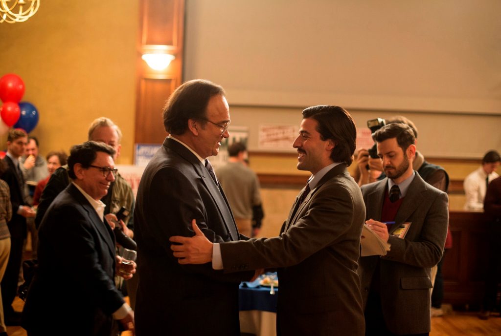 HBO's  "Show Me A Hero"  2014 Characters: Oscar Isaac-  Nick Catherine Keener-  Mary Dorman Alfred Molina-  H. Hank Spallone Peter Riegert-  Oscar Newman LaTanya Richardson Jackson-  Norma O'Neal Carla Quevedo-  Nay Noe Natalie Paul-  Doreen Henderson Dominique Fishback-  Billie Rowan Winona Ryder-  Vinni Restiano Jon Bernthal-  Michael Sussman James Belushi-  Angelo Martinelli Lifenesh Hadera-  Carmen Reyes Clarke Peters-  Robert Mayhawk Michael Stahl-David-  Jim Surdoval Josh Salatin-  Michael Wasicsko Ray Iannicielli-  Council Clerk Dan Ziskie-  Harry Oxman Savero Guerra-  Neil DeLuca Danny Mastorgiorfio-  Peter Chema Jim Bracchita- Nick Longo Allan Steele- H. Edward Fagan Kayla Diaz-  Young Maria Samuel Mercedes-  Young Roberto Ajay Perez-  Young Felipe Jeff Lima-  John Santos McKinley Belcher III-  Dwayne Meeks Bruce Altman-  Buddy Dorman Stephen DeRosa-  CM Nick Santis Angela Pietropinto-  Ann Wasicsko Laura Gomez-  Dama Camilla Harden-  Older Maria David Iacono-  Older Roberto Aidan Brito-  Older Felipe Hillary Mann-  Kathy Daniel Oreskes-  H. Charles Cola Patrick Breen-  Paul Pickelle Terry Kinney-  Peter Smith Patrick Cooley-  Det. Peter Intervallo Daniel Sauli-  Terry Zaleski Shenell Edmonds-  Meeka Marisol Sacramento-  Rosa Manzueta