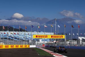 2014 Formula One Russian Grand Prix Sochi Autodrom, Sochi, Krasnodar Krai, Russia. 9th-12th October 2014.  Daniel Ricciardo, Red Bull Racing RB10 Renault, Action,  World Copyright: © Andrew Hone Photographer 2014. Ref:  _ONY4995