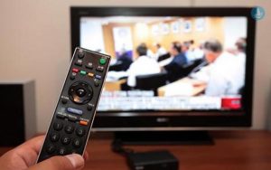 TV οθονη ξενοδοχεία