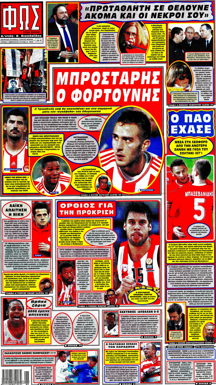 Στα ρηχά οι αθλητικές…