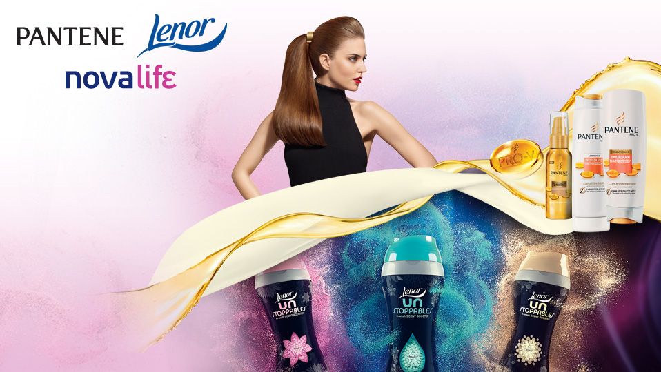 Νέα συνεργασία του Novalifε με τα κορυφαία brands “Pantene Pro – V” & “Lenor Unstoppables”