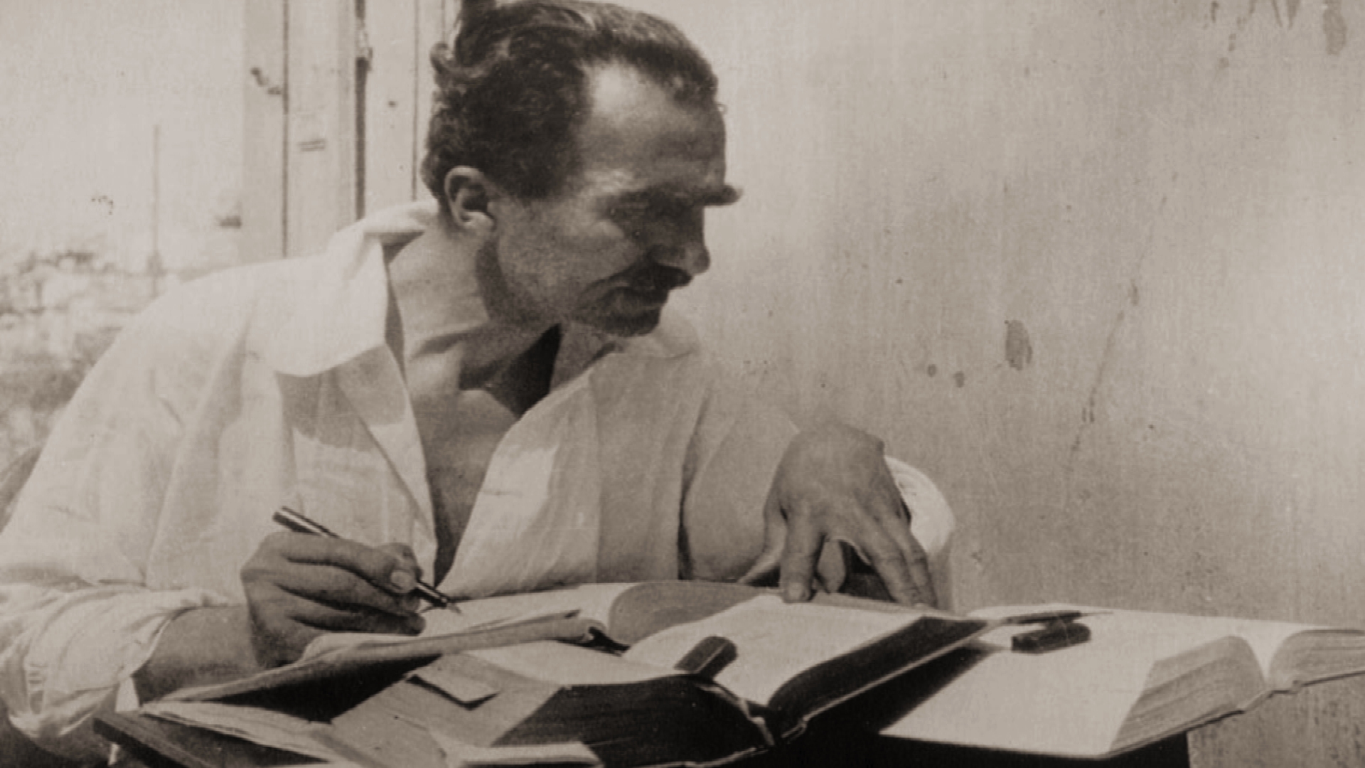 Μεγάλο αφιέρωμα του Τρίτου Προγράμματος στον Νίκο Καζαντζάκη  για τα 60 χρόνια από το θάνατό του