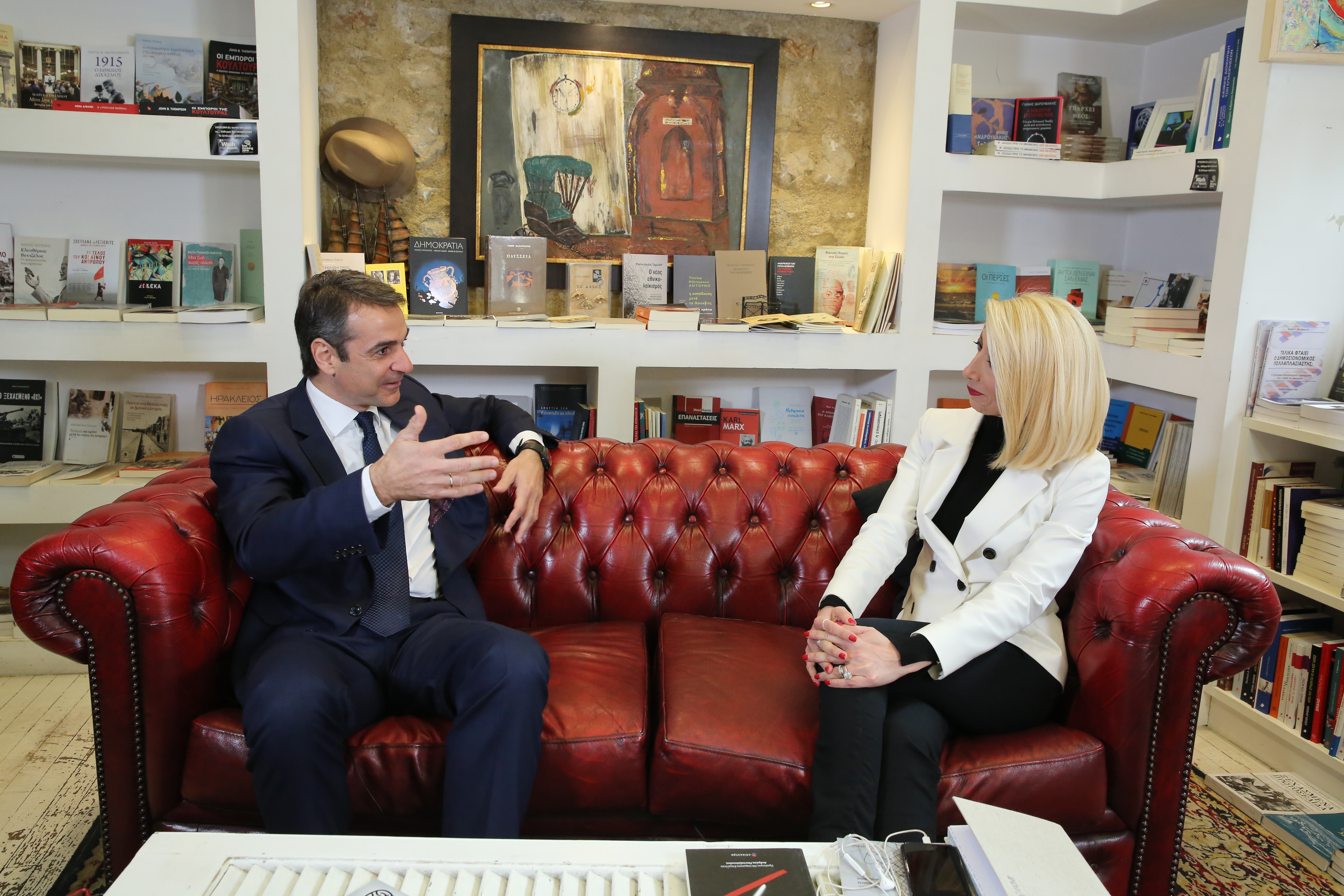 Ο πρόεδρος της ΝΔ, Κυριάκος Μητσοτάκης αποκλειστικά στο CNN Greece