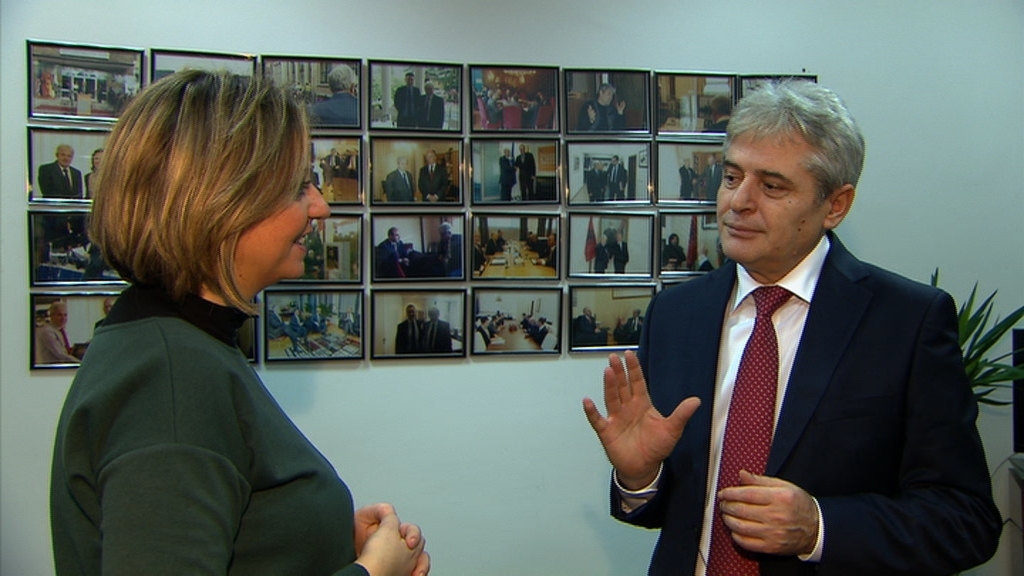 Αλί Αχμέτι: «Δεν συμφωνούμε με το όνομα «Σλαβομακεδονία»  ή «Εθνική Μακεδονία»
