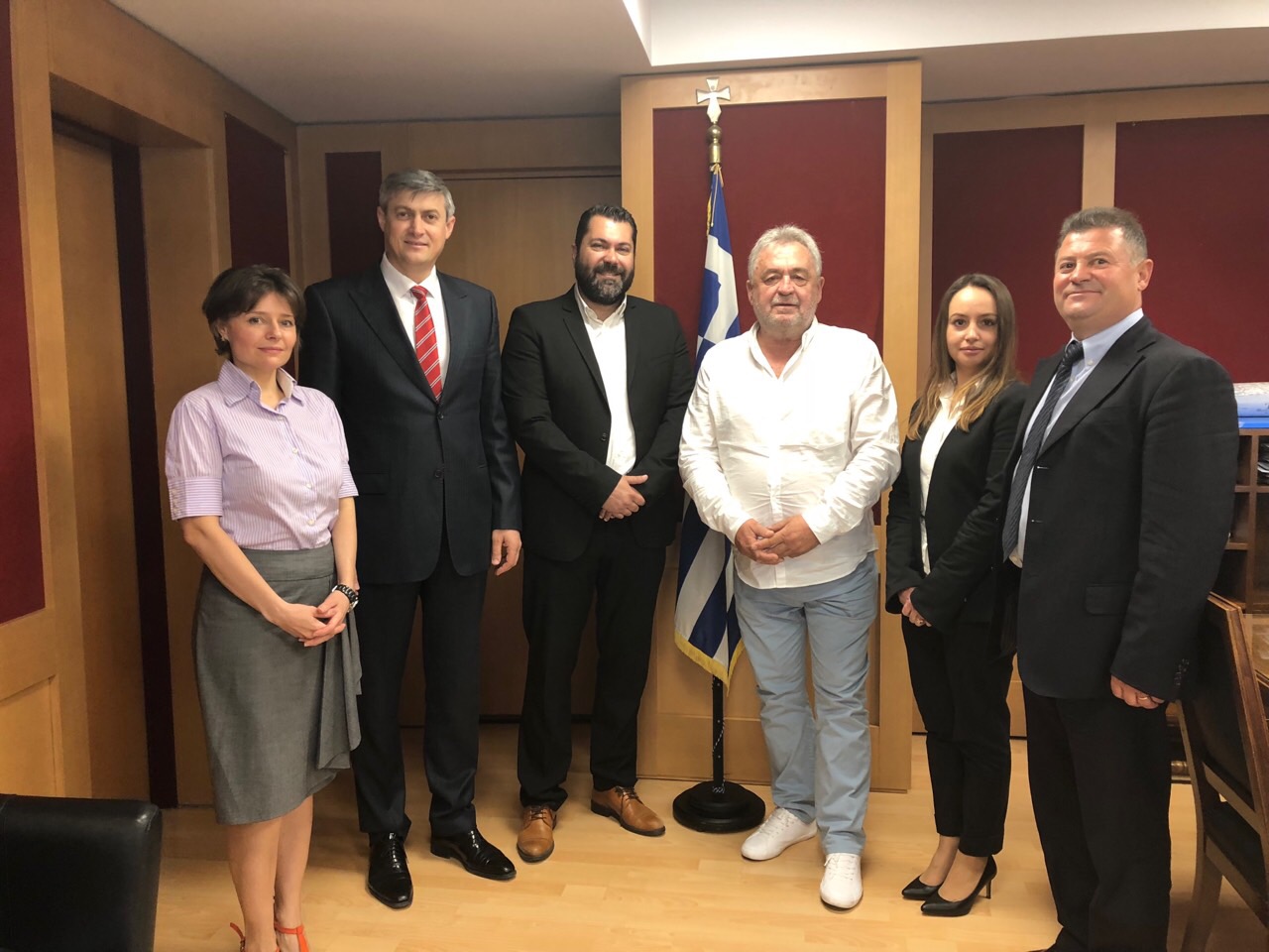 Συναντήσεις με τους πρέσβεις Γαλλίας, Μολδαβίας και Ινδίας