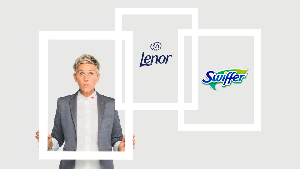 Το Swiffer και το Lenor, χορηγοί μετάδοσης του «The Ellen DeGeneres Show» στο Novalifε