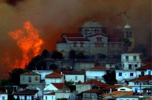 26/07/2007 – Τρείς νεκροί σε Αχαΐα και Κεφαλονιά – Δεκάδες τα μέτωπα των πυρκαγιών σε όλη τη χώρα – “Πόλεμος” ΝΔ-ΠΑΣΟΚ ση Βουλή