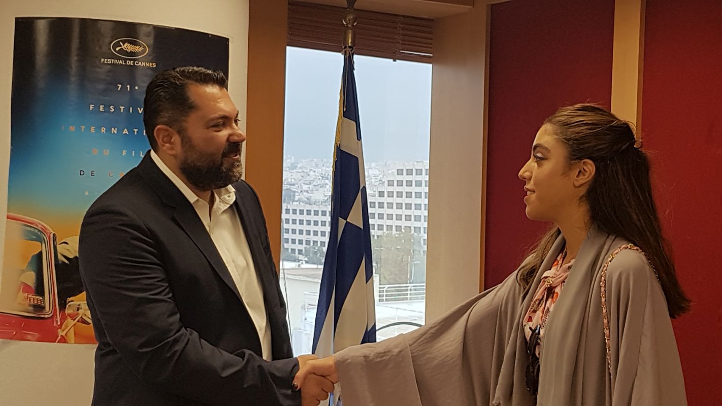 Συνάντηση του υφυπουργού ΨΗΠΤΕ, Λευτέρη Κρέτσου με μεγάλη εταιρεία παραγωγής από τα Ηνωμένα Αραβικά Εμιράτα