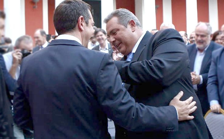 Λαγός του Τσίπρα ο Καμμένος