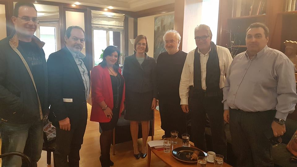 Συνάντηση με την υπουργό Πολιτισμού