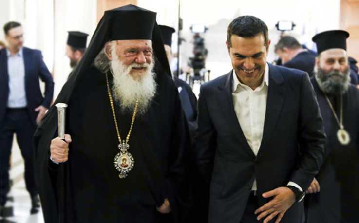 “ΤΟ ΠΑΡΟΝ”: Στα κρυφά Τσίπρας και Ιερώνυμος μοίρασαν τα «ιμάτια» της Εκκλησίας
