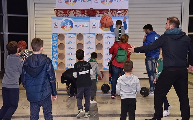 Η «Κερkidα ΟΠΑΠ» μαζί με τον Παναθηναϊκό ΟΠΑΠ στη «Γιορτή του Παιδιού» στο ΟΑΚΑ