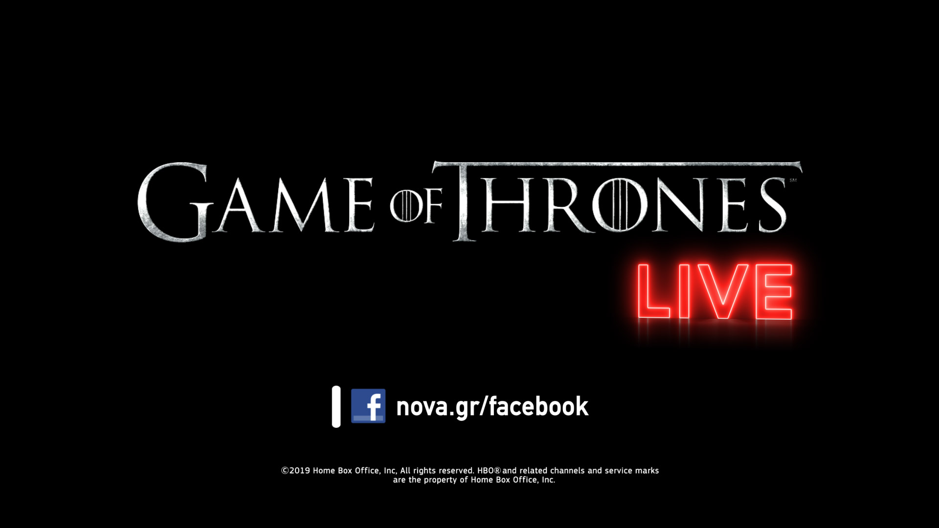 Nova: Οκτώ μοναδικά Facebook Live αφιερωμένα στην επική σειρά «Game of Thrones»