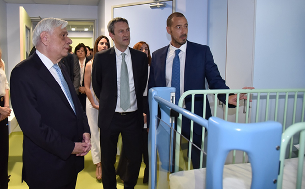 Ο ΟΠΑΠ ολοκλήρωσε το 64% της ανακαίνισης των παιδιατρικών νοσοκομείων «Η Αγία Σοφία» και «Παναγιώτης και Αγλαΐα Κυριακού»