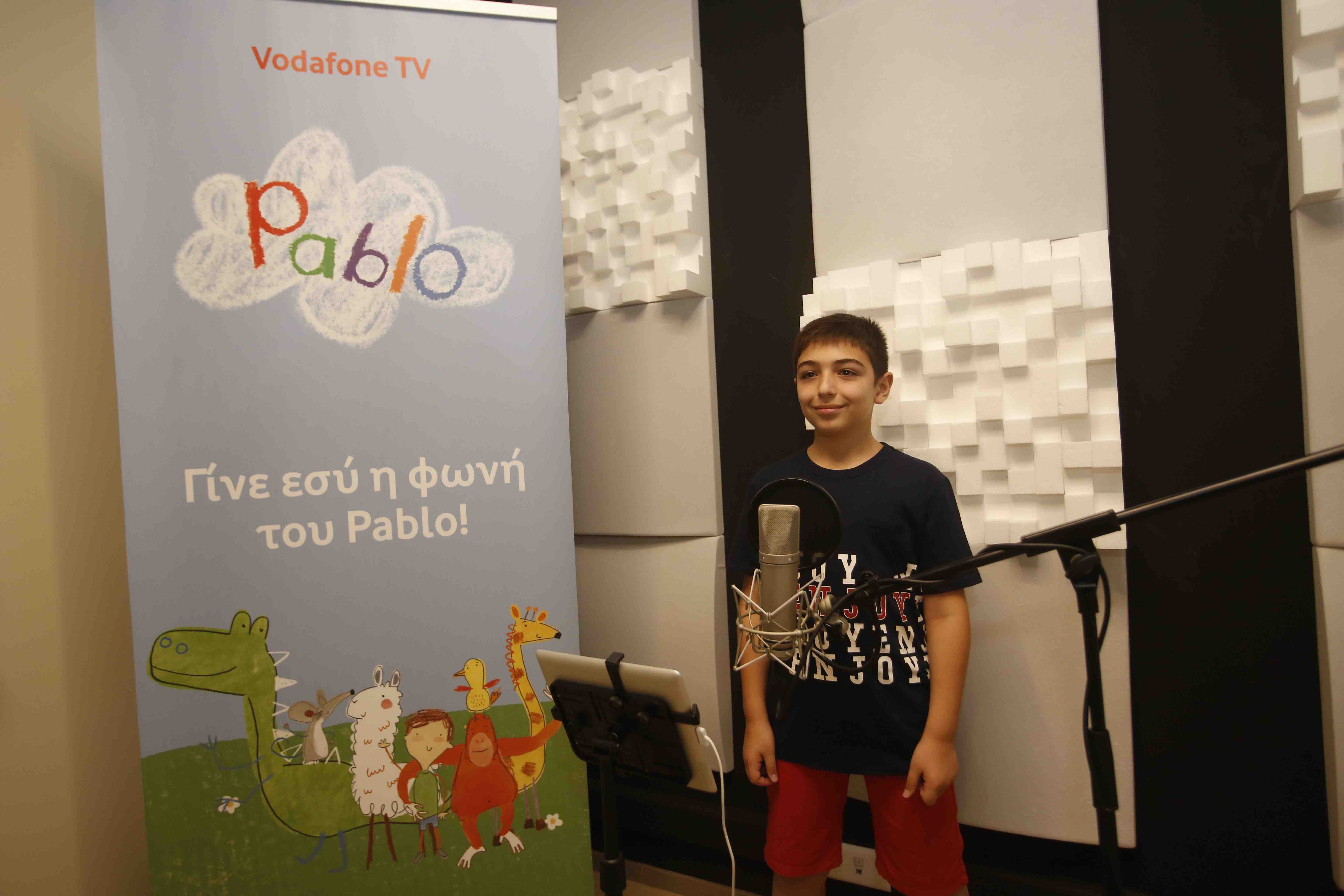 Ο Pablo έρχεται στην Ελλάδα με τη φωνή του Νικόλα  και την υπογραφή του Vodafone TV!