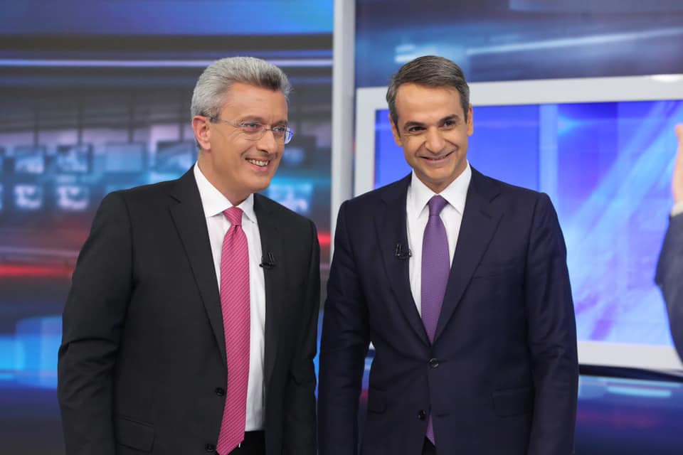 Απόψε στον ΑΝΤ1 η συνέντευξη του Πρωθυπουργού Κυριάκου Μητσοτάκη
