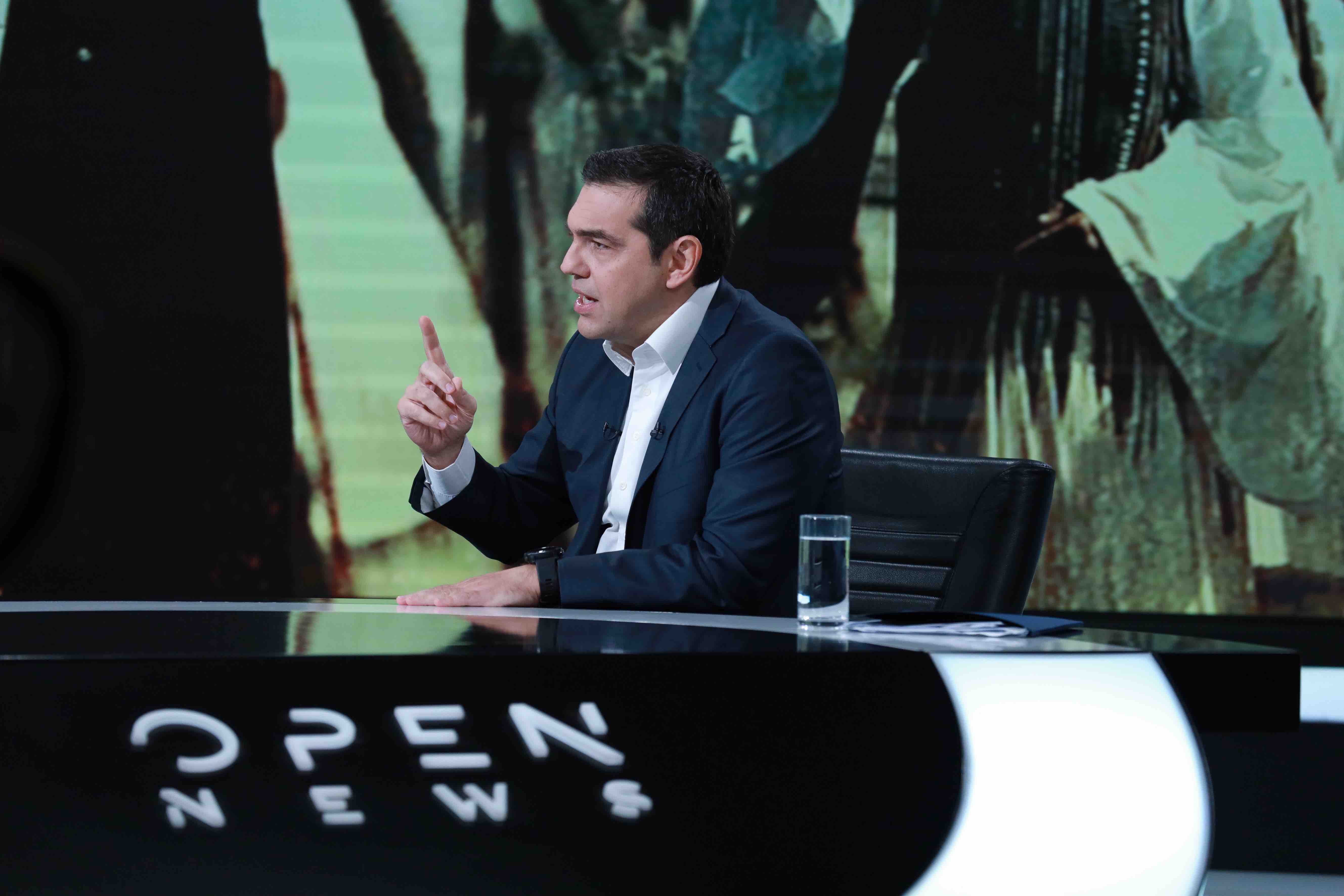 Συνέντευξη Τσίπρα απόψε στο Open