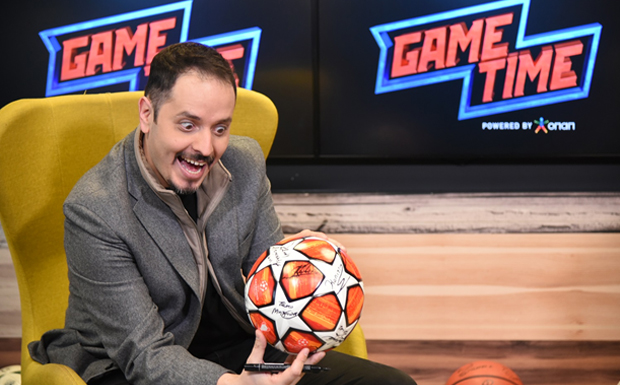 Ξεκαρδιστικός Αλέξανδρος Τσουβέλας στο Game Time του ΟΠΑΠ