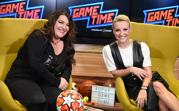 Η Κατερίνα Ζαρίφη παίζει μεγάλη μπάλα στο Game Time του ΟΠΑΠ