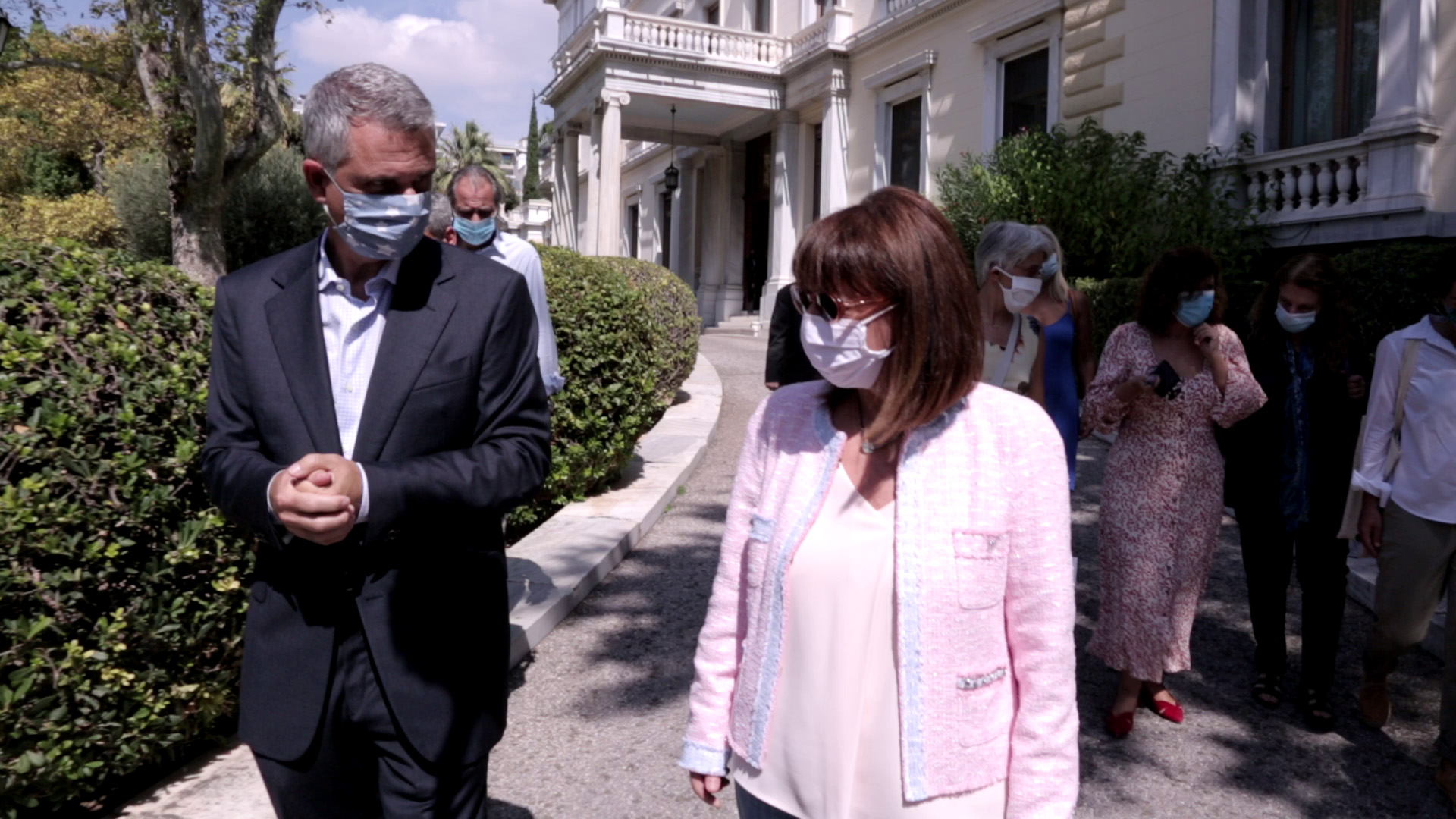 Η Πρόεδρος της Δημοκρατίας  στο «SPECIAL REPORT»