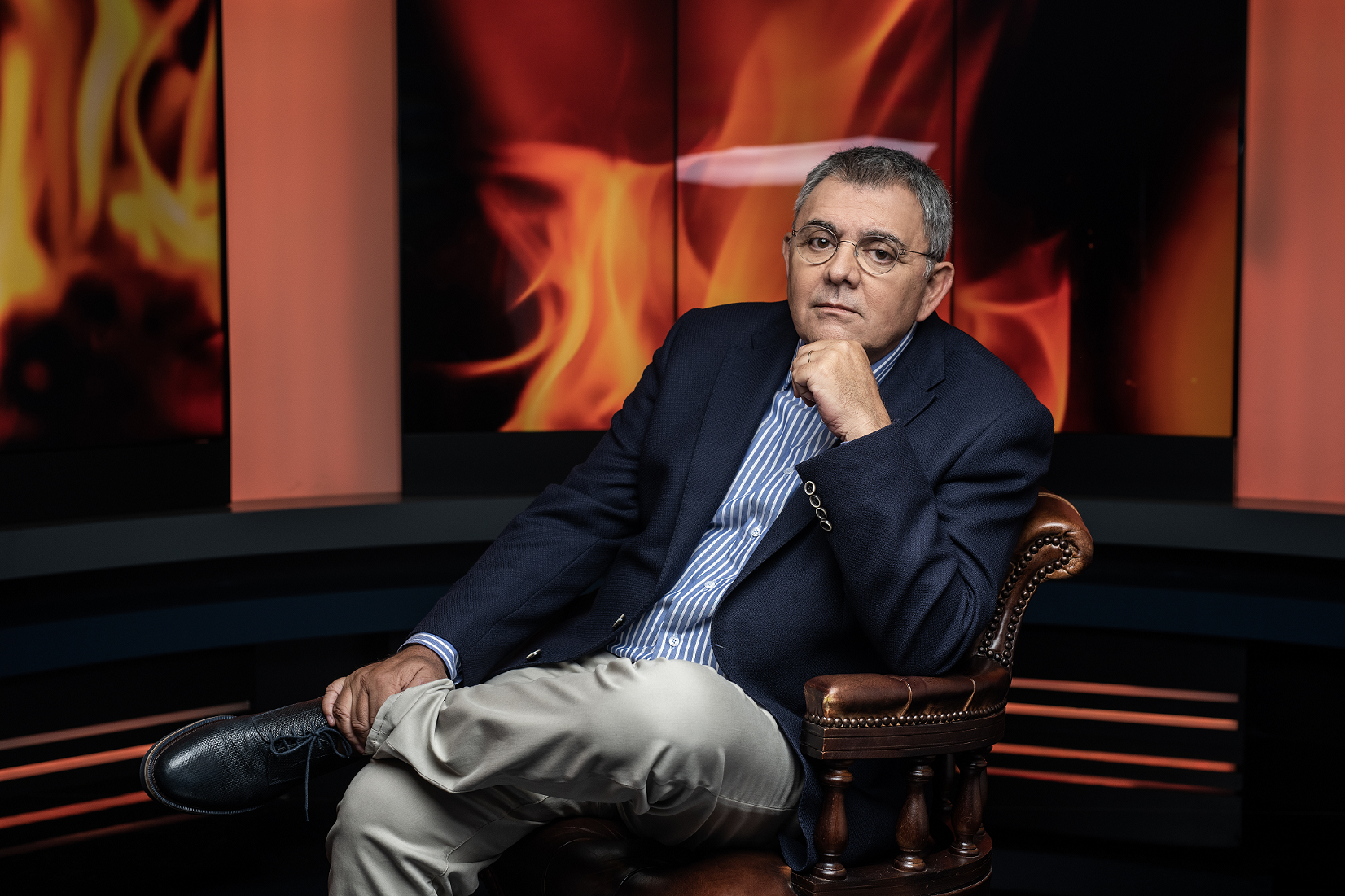 H  E.Ακρίτα και ο Γ. Τσιμιτσέλης στο “Τάκης Χατζής DIRECT”