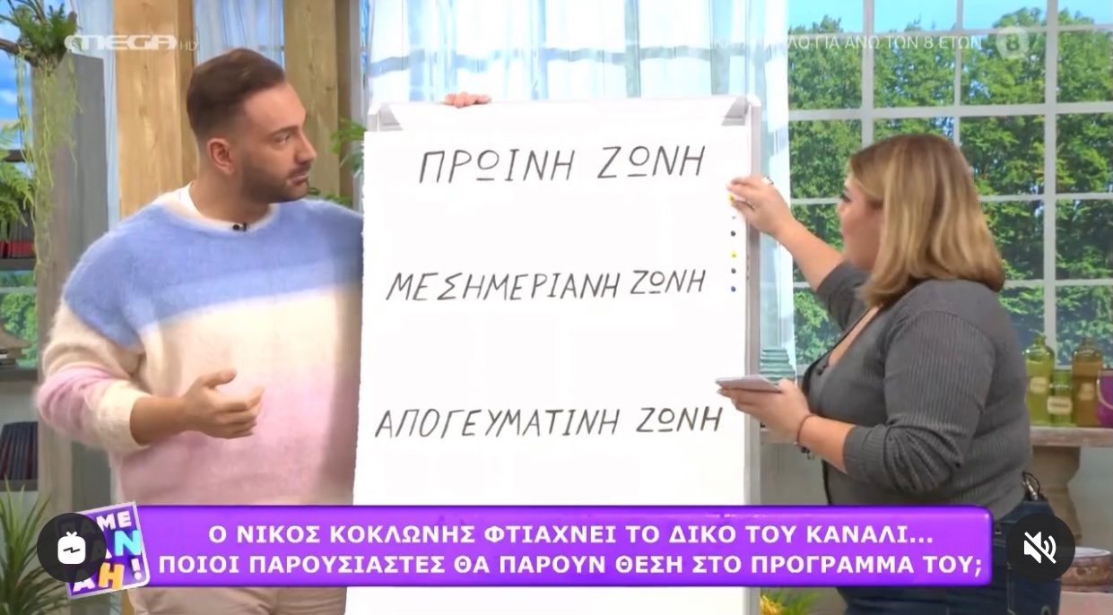 Εντός …Mega το “Κανάλι Κοκλώνη”