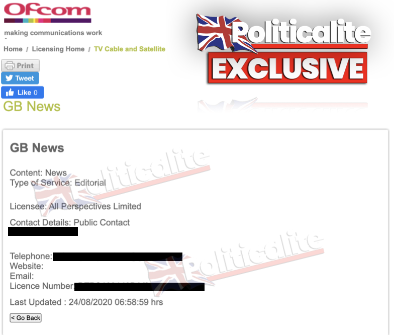 Και με ελληνική συμμετοχή το GB News στη Μ.Βρετανία