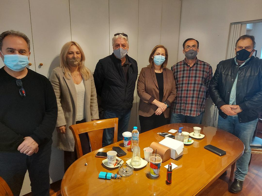 Συνάντηση ΠΟΣΠΕΡΤ με την Μαριλίζα Ξενογιαννακοπούλου