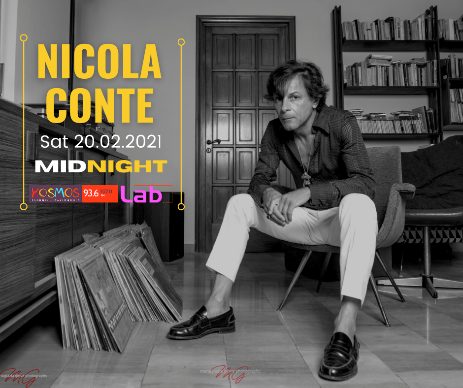 Ο Nicola Conte από το Μπάρι  στο «Kosmos Lab»