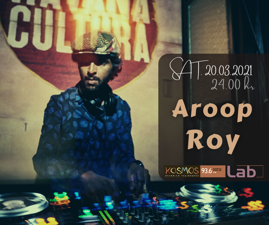 Ο Aroop Roy από το Λονδίνο  στο «Kosmos Lab»