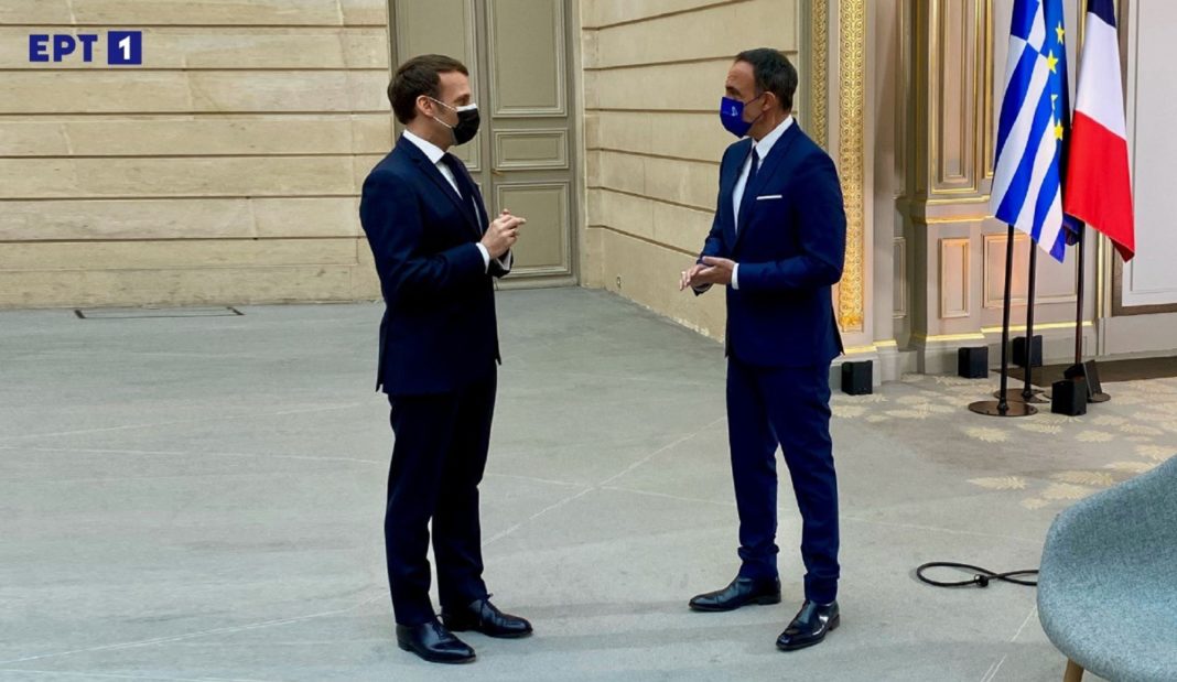 Εμ. Μακρόν στην ΕΡΤ: Θα κάνουμε τα πάντα για να στηρίξουμε την Ελλάδα