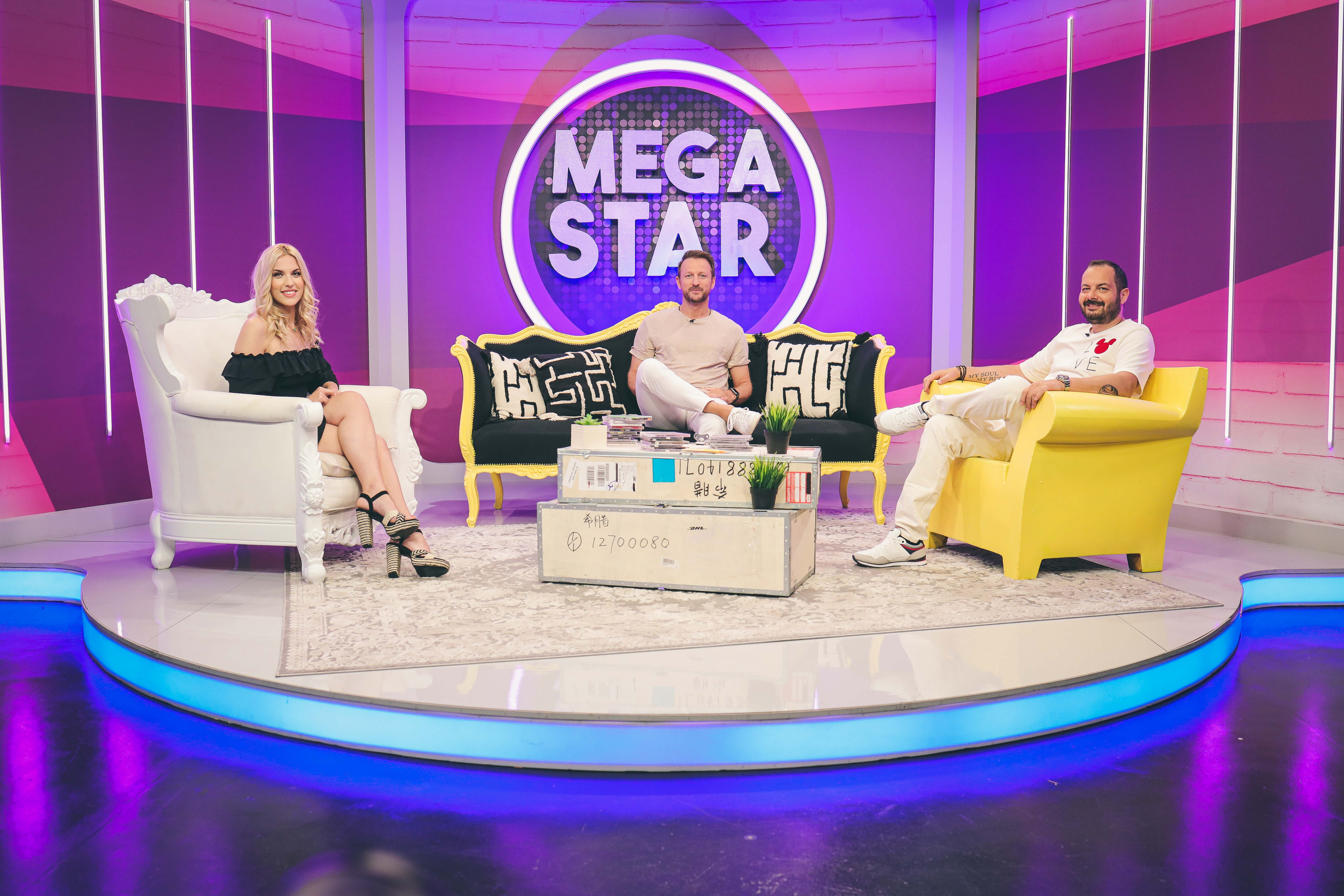 O Κώστας Καραφώτης στο “Mega Star”