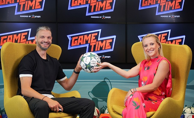 Ο Άγγελος Χαριστέας σκοράρει στο ΟΠΑΠ Game Time