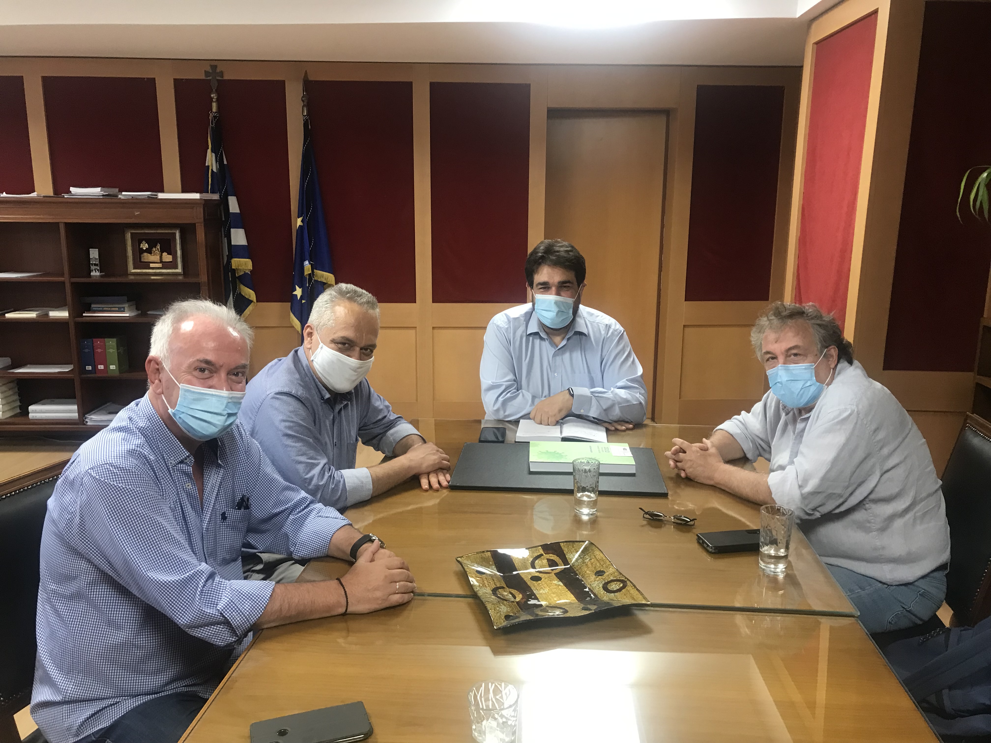 Συνάντηση Ενώσεων Τύπου με τον υφυπουργό παρά τω Πρωθυπουργώ Θ. Λιβάνιο