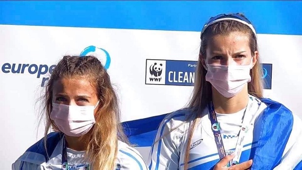 Στην κορυφή της Ευρώπης η ΟΠΑΠ Champion Ευαγγελία Αναστασιάδου και η Ευαγγελία Φράγκου – Κατέκτησαν το χρυσό μετάλλιο στο διπλό σκιφ στο Ευρωπαϊκό Πρωτάθλημα Κωπηλασίας