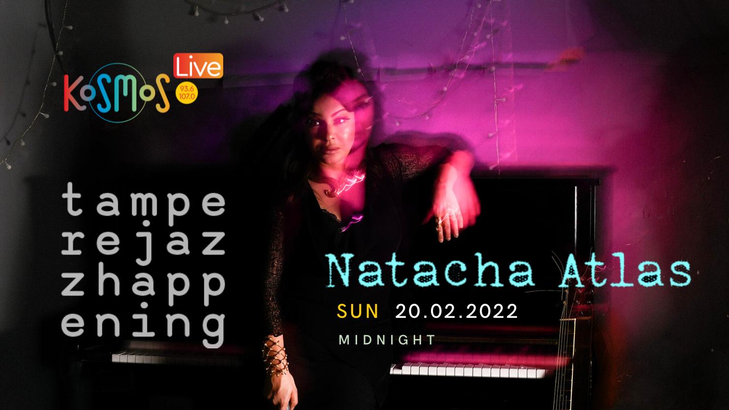 Η Natacha Atlas στο Kosmos