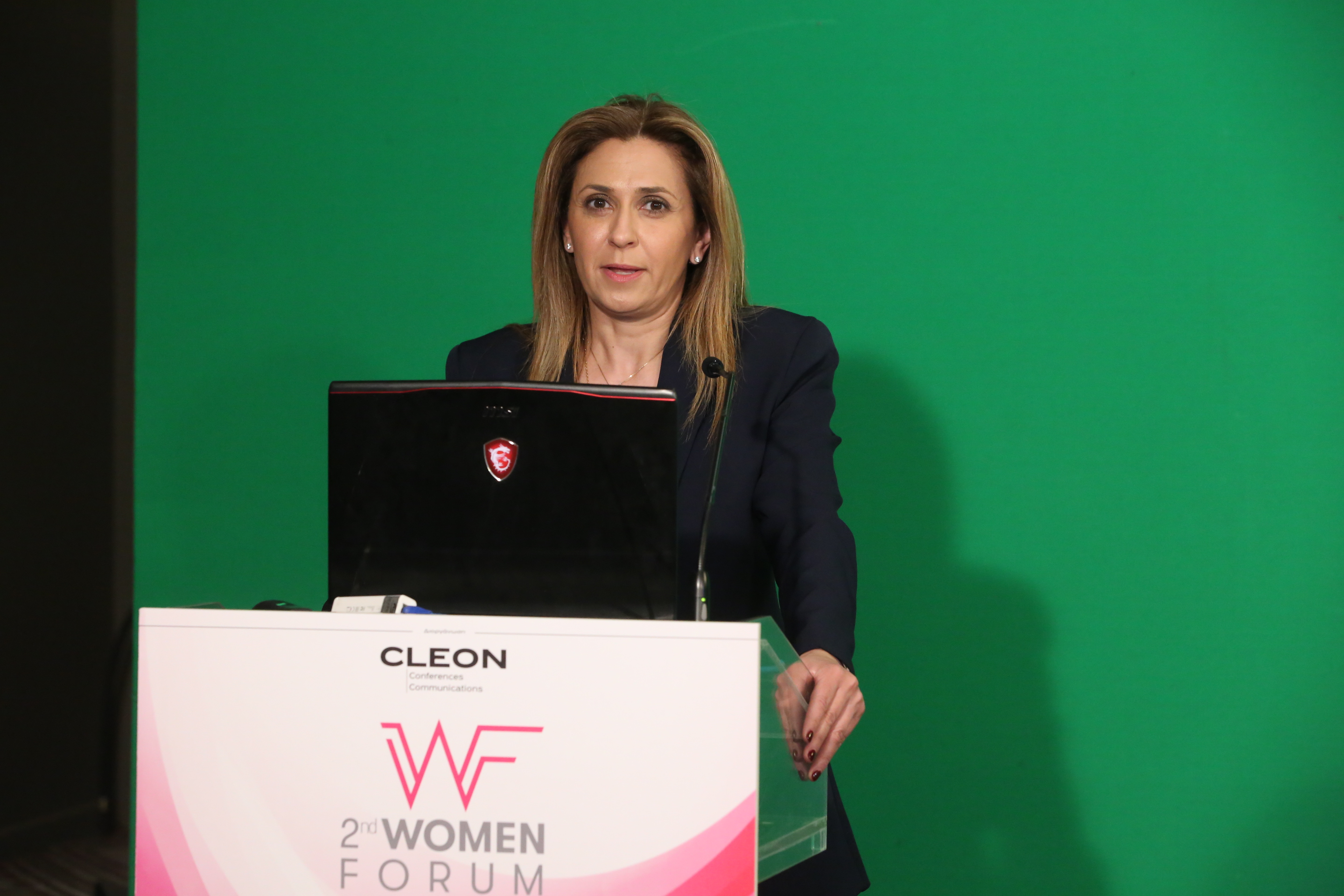 H Κική Σιλβεστριάδου της Nova Media στο 2nd WOMEN FORUM