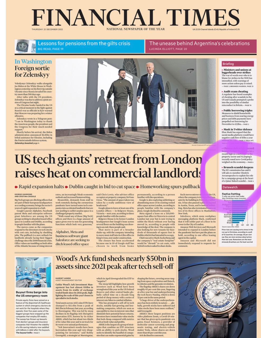 ΑΙΧΜΕΣ: “Χτύπημα” στην πρώτη σελίδα των “Financial Times” για τον Δημήτρη Αβραμόπουλο