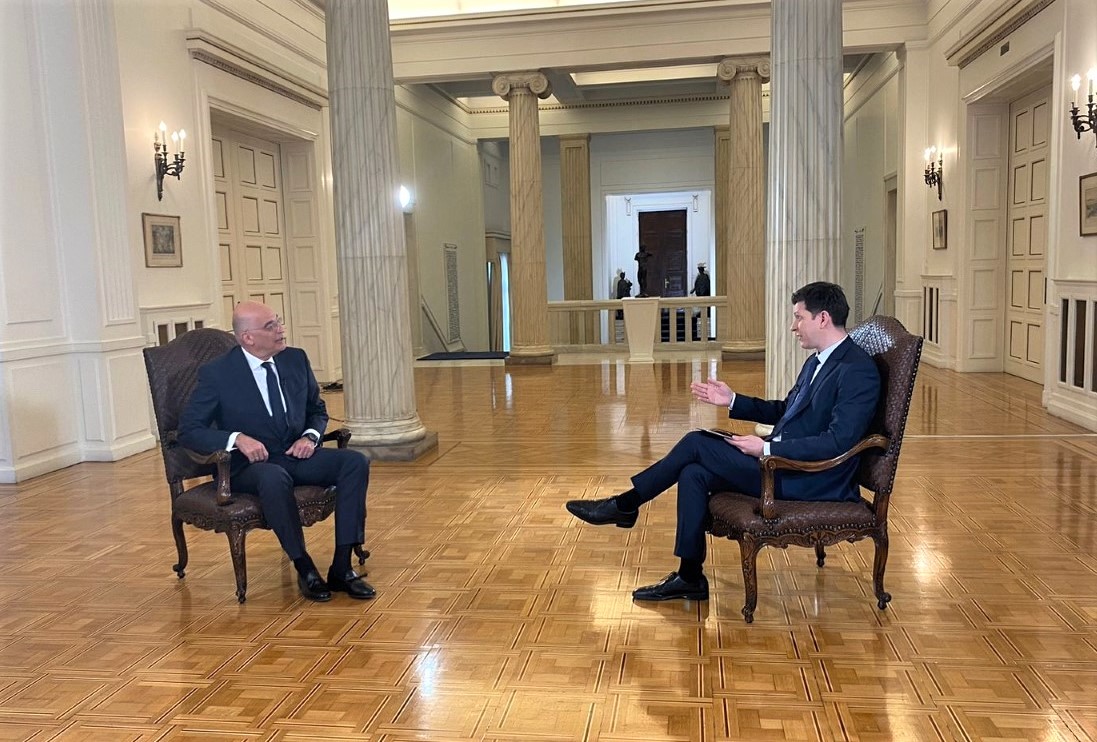 ΕΡΤNEWS: Ο υπουργός Εξωτερικών Νίκος Δένδιας αποκλειστικά στον «Επίλογο» και τον Απόστολο Μαγγηριάδη