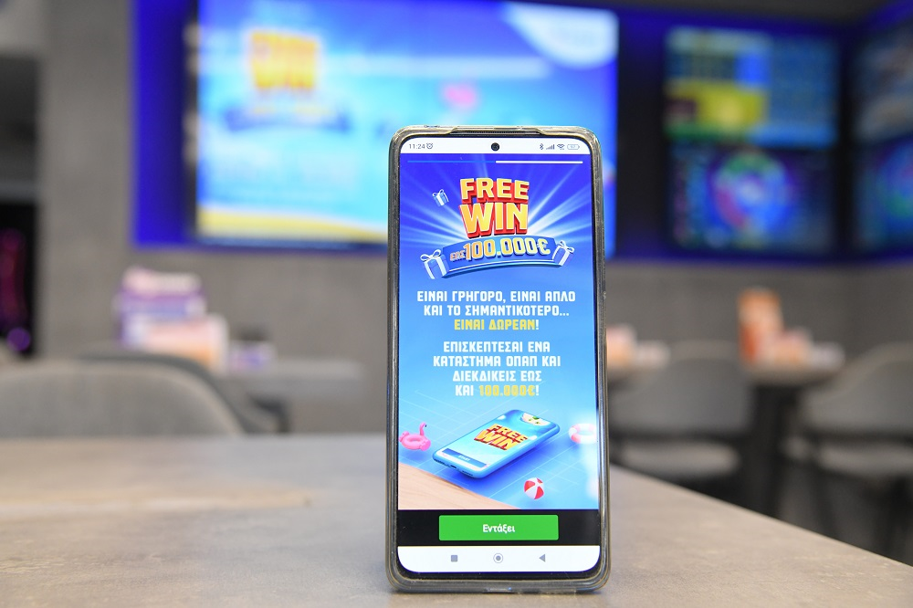 Στο FREEWIN του OPAP Store App παίζεις εντελώς δωρεάν – Μαντεύεις τη σωστή επιλογή και διεκδικείς καθημερινά έως και 100.000 ευρώ