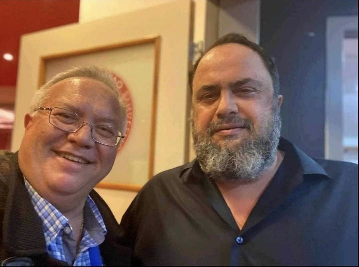 Παναθηναϊκός: Φωτογραφία του γιατρού του αγώνα με τον ιδιοκτήτη της ΠΑΕ Ολυμπιακός