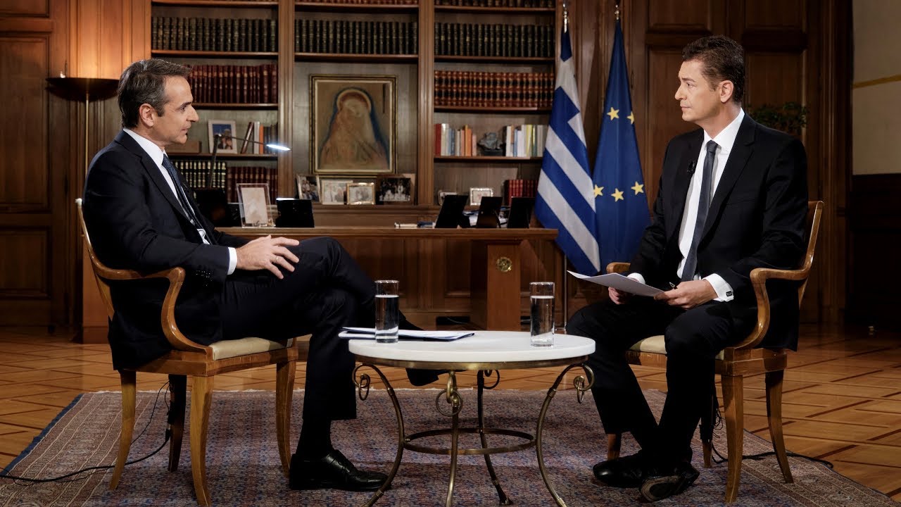 Συνέντευξη του Πρωθυπουργού Κ. Μητσοτάκη στο δελτίο του Alpha