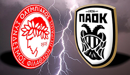 Ολυμπιακός-ΠΑΟΚ: Το μεγάλο ντέρμπι της Stoiximan Super League έρχεται αποκλειστικά στην COSMOTE TV
