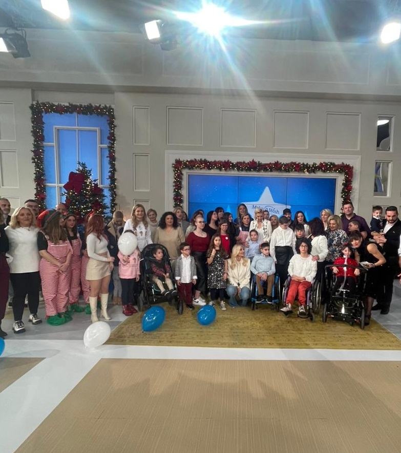 “Fay’s Time”: Eκπλήρωση 43 ευχών παιδιών του Make-A-Wish Ελλάδος από την Φ. Σκορδά   μέσα από τον ΣΚΑΪ