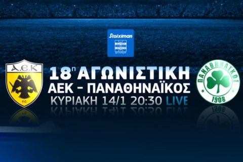 Σάρωσε σε τηλεθέαση το ντέρμπι ΑΕΚ-ΠΑΟ